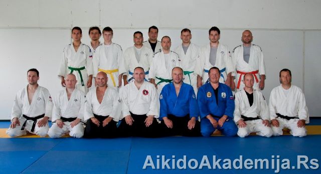 Grupni foto sa aikido seminara u Ptuju