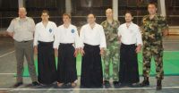 aikido treneri i natavnici u vojnoj gimnaziji